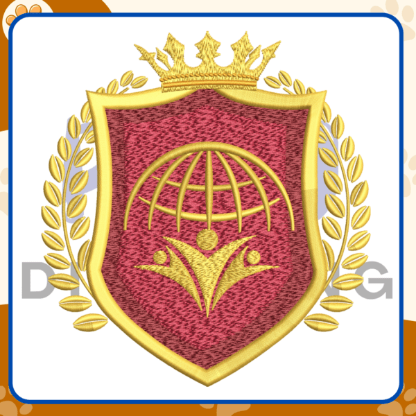 Shield with Flower